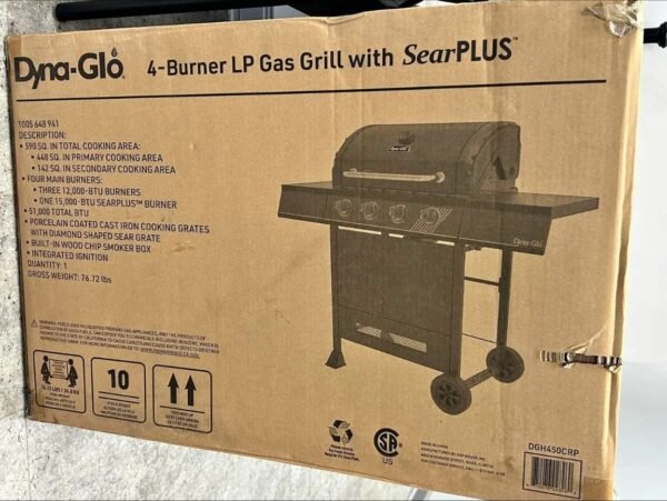 4 Burner Gas Grill