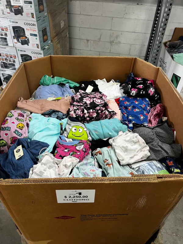 Kids Clothing Pallets